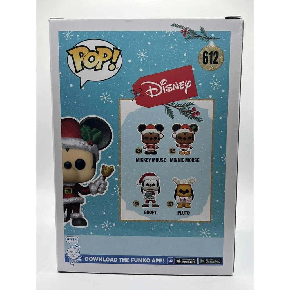 Holiday Mickey Mouse Disney Diamond Collection Hot Topic Exclusive Funko Pop 612